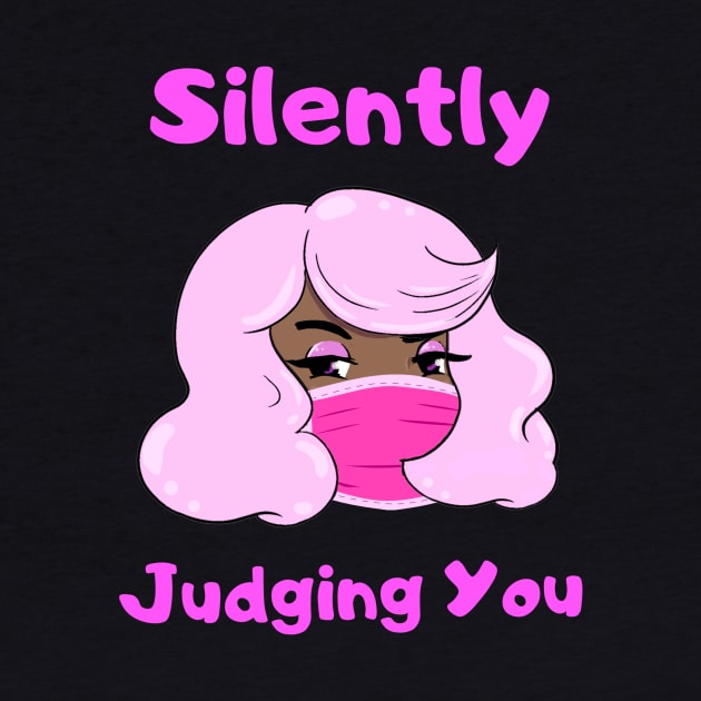 Silently Judging You Tee by TaLynn Kel's Favorite Things